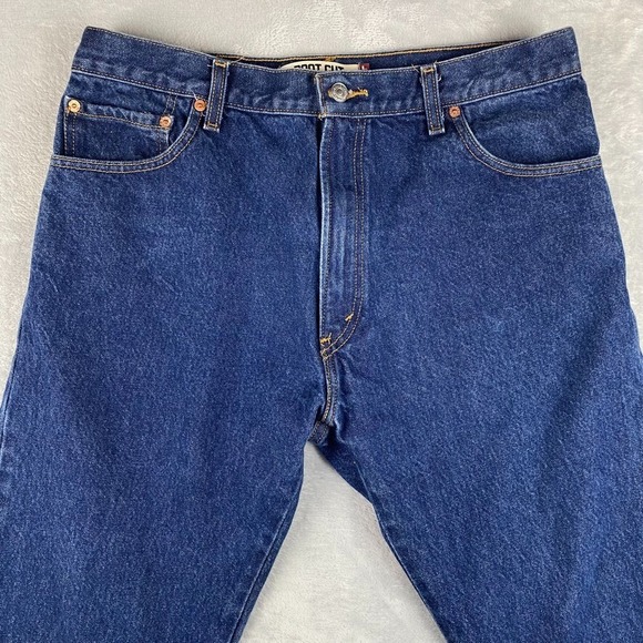 Levi's Other - Vintage Levis 517 Jeans Mens 36x30 Blue Y2K Boot Cut Western Cowboy Dark Denim